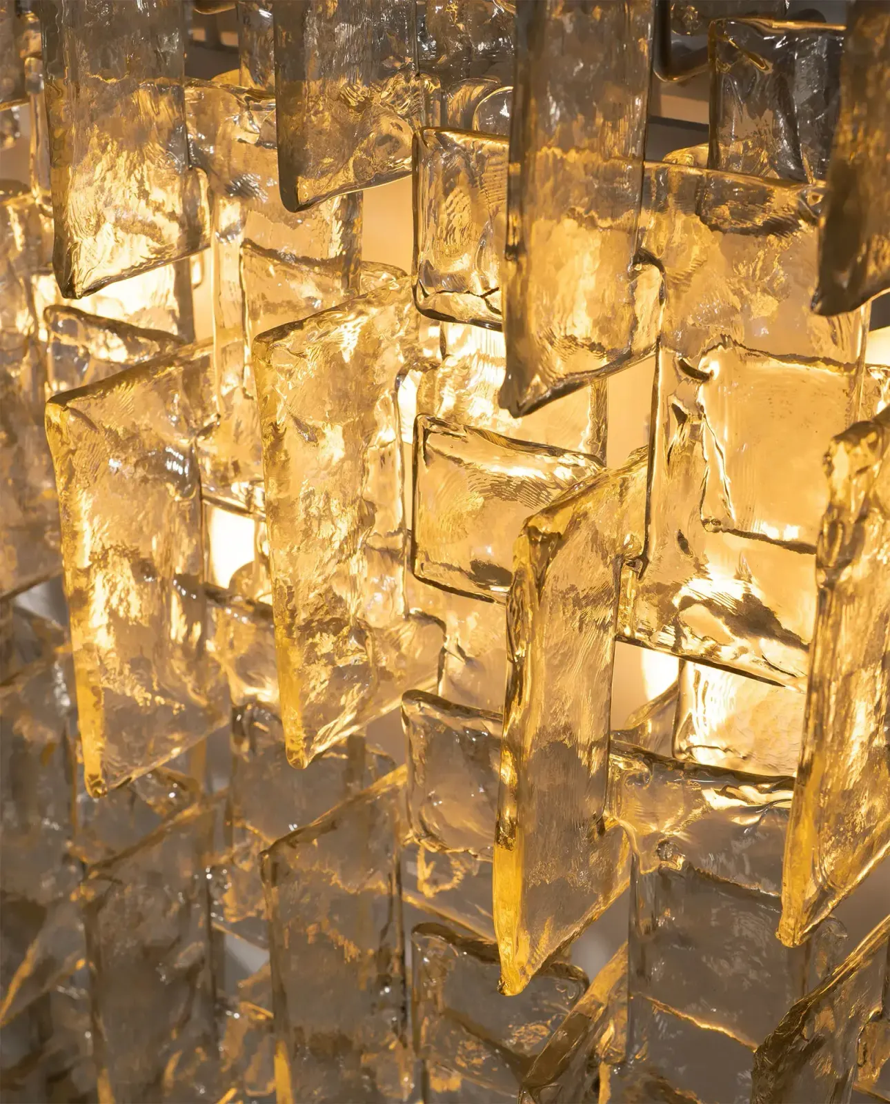 Carlo Nason, Sculpturele Wandlamp van Kantglas, jaren 1970 photo furniture