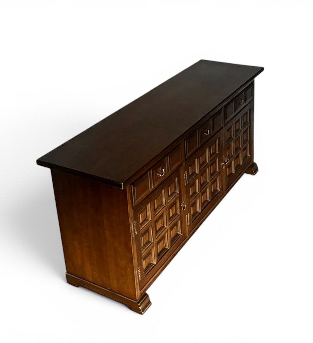 A.Younger Toledo Sideboard Mid Century C1970s Spanish Brutalist Style Rare photo Furniture
