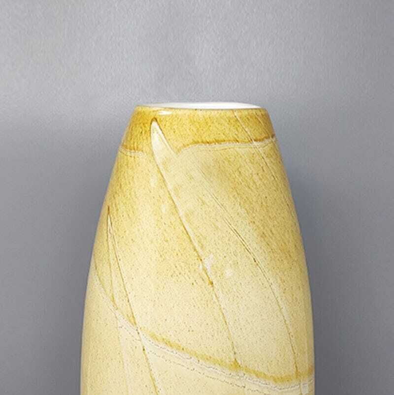 1970s Gorgeous Pair Of Vases In Murano Glass By Enrico Coveri. Made In Italy photo buy
