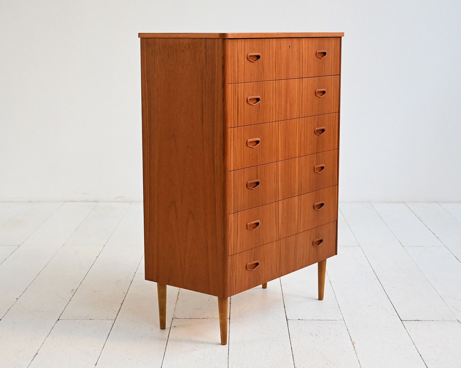 Scandinavische teakhouten ladekast, jaren 1960 photo for sale