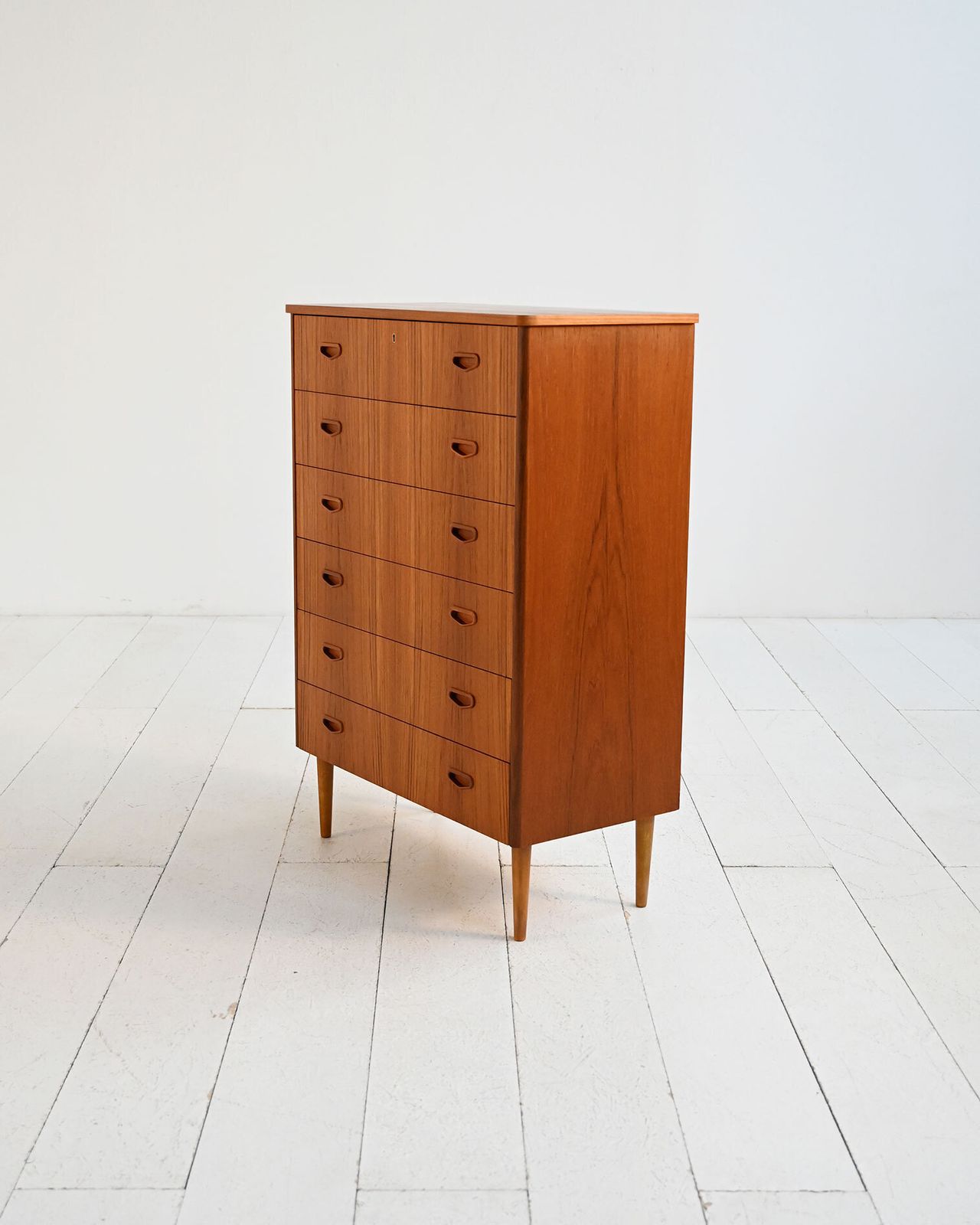 Scandinavian Teak Chest Of Drawers, 1960s photo Furniture