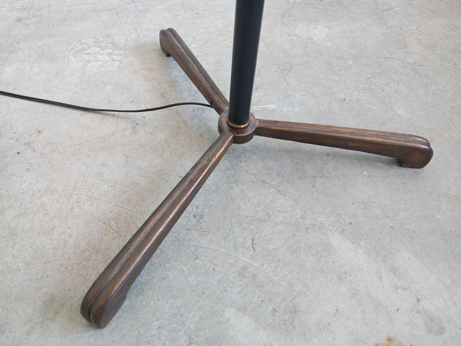 Zeldzame Mid-Century Wand- en Vloerlamp Toegeschreven aan Pietro Chiesa voor Fontana Arte, Italië photo vintage
