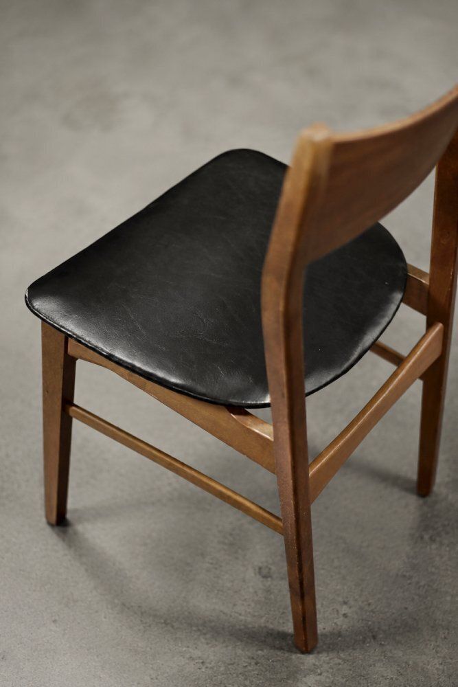 Mobilier Chaises de salle à manger mid-century modern scandinaves en hêtre et teck, années 1960, lot de 4 photo