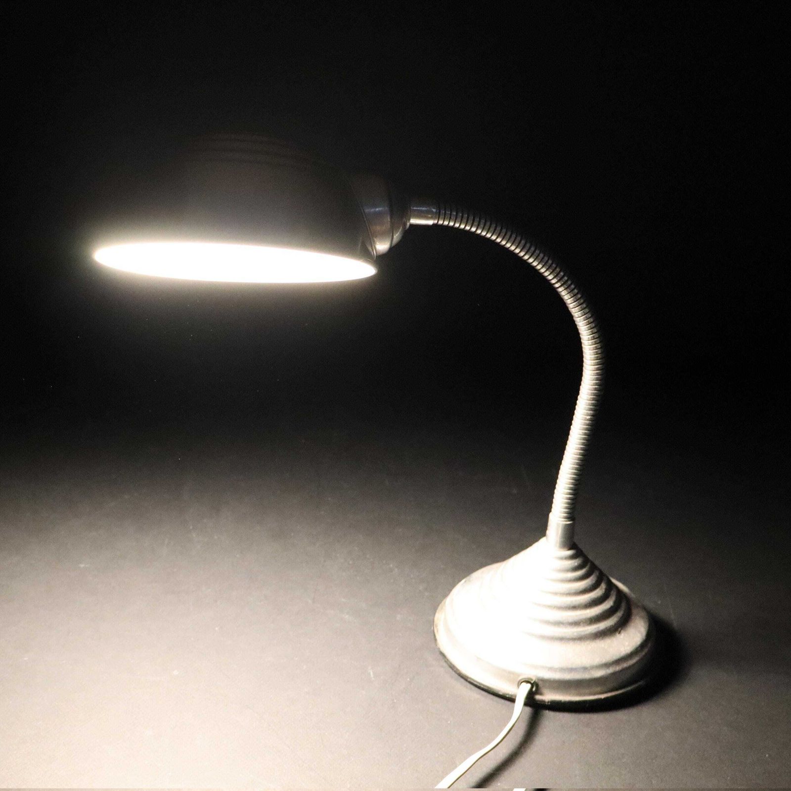 Vintage Industriële Gooseneck Bureaulamp Flexo photo 153.0