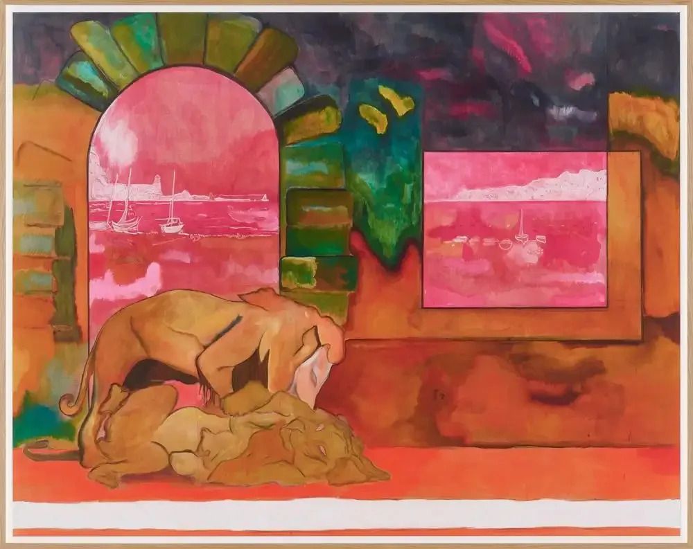 Peter Doig Lions (Ghost) (Small), 2026