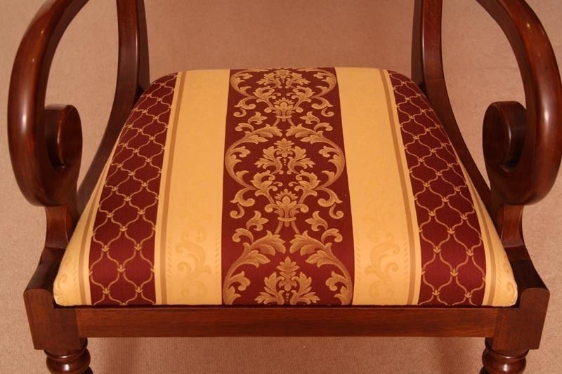 21500.0 Huge Bespoke Marquetry Dining Table 16 Chairs Extending Walnut photo