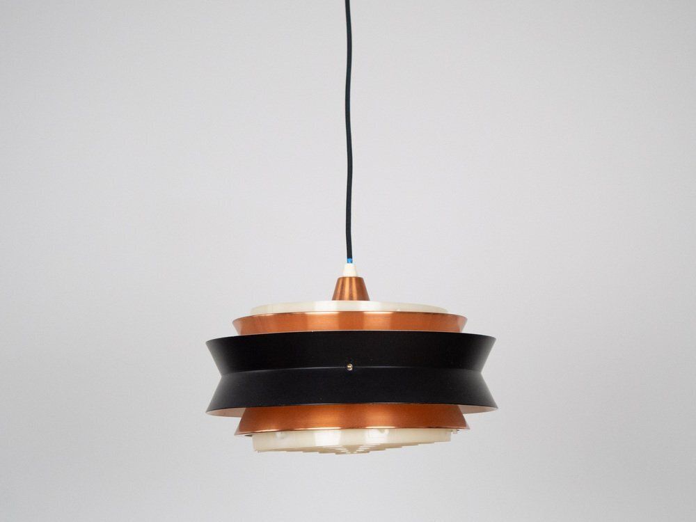 Suspension vintage Trava, par Carl Thore pour Granhaga Metallindustri, Suède, années 1960 photo Luminaires