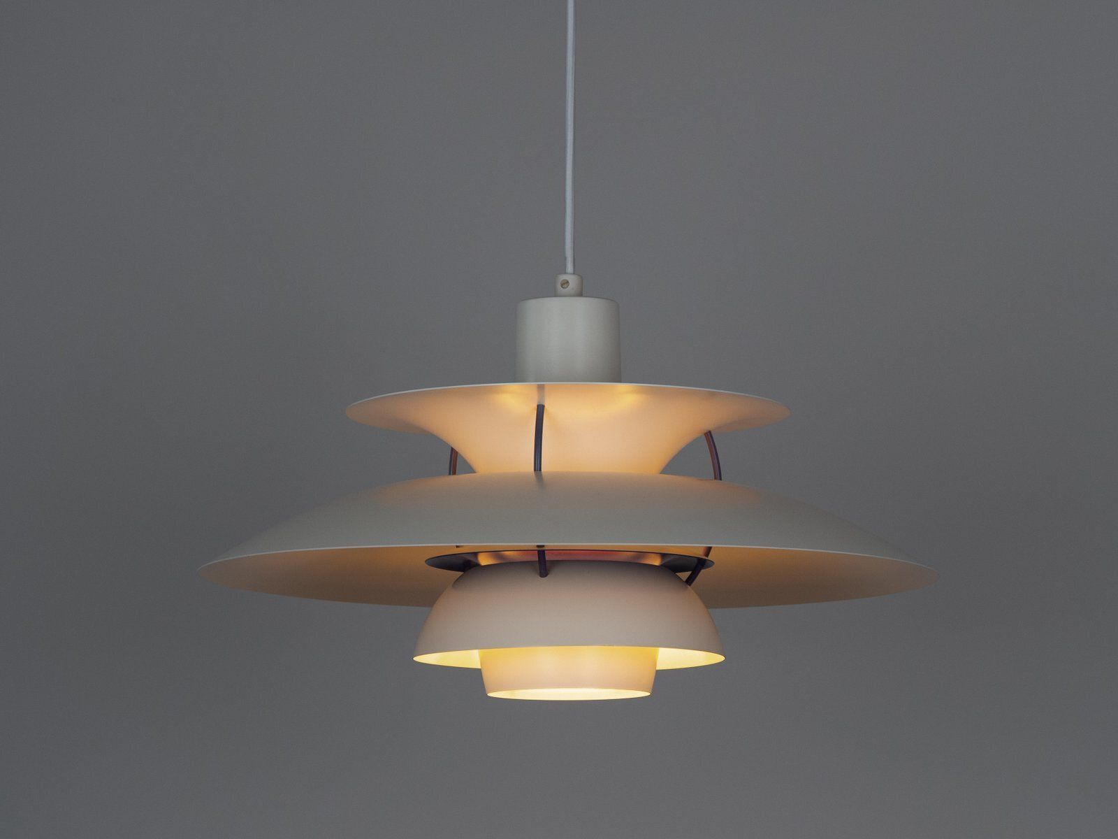 Danish Ph 5 Lamp By Poul Henningsen For Louis Poulsen, 1950s photo Lighting