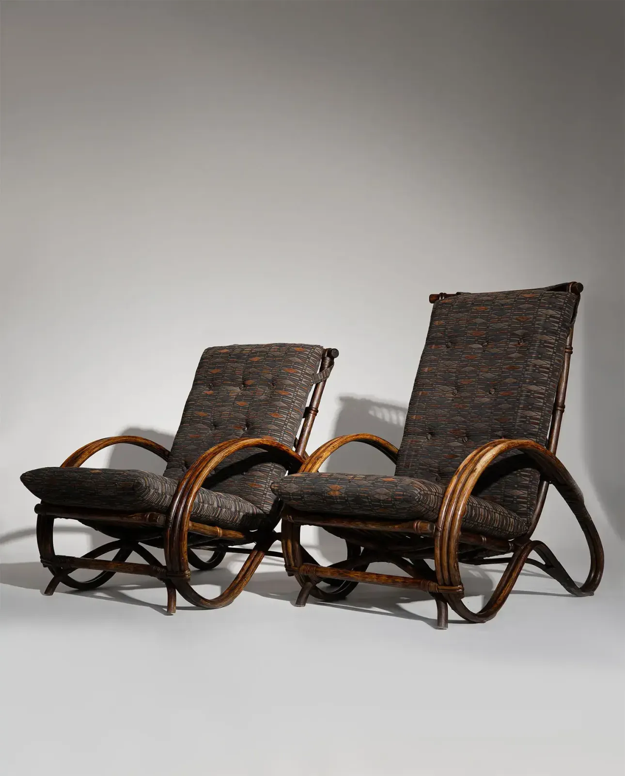 photo for sale Nederlandse Rotan Fauteuils, ca. jaren 1960