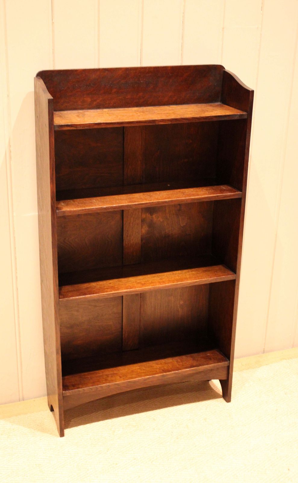 Small Oak Open Bookcase photo Furniture