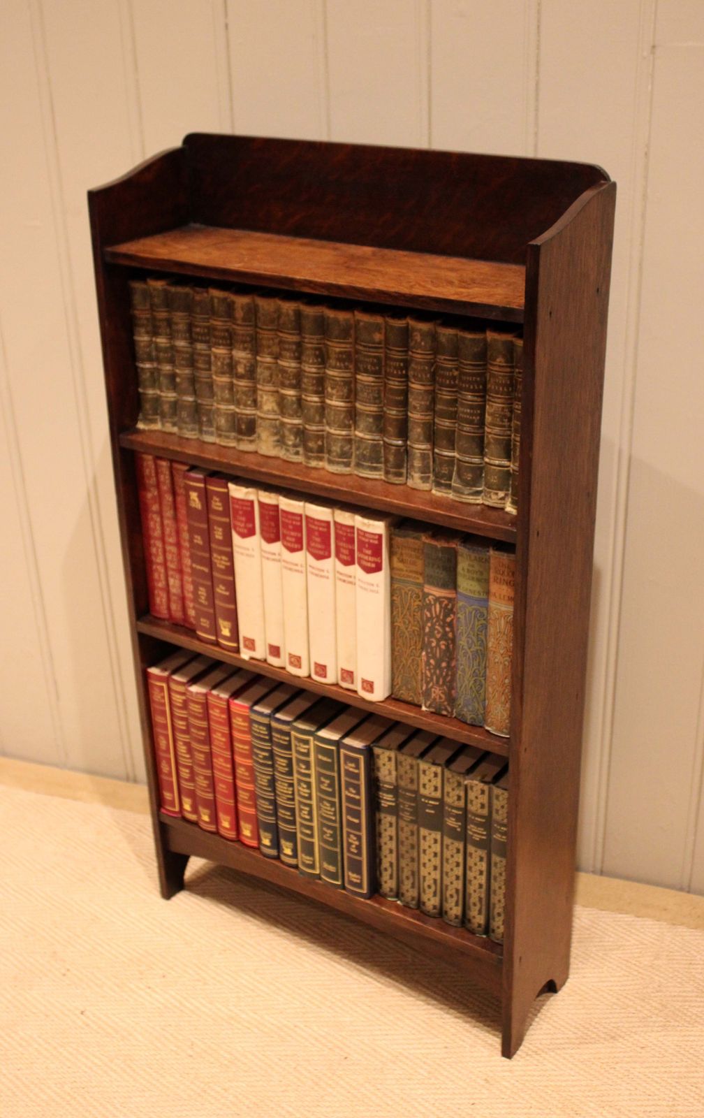 Furniture Small Oak Open Bookcase photo