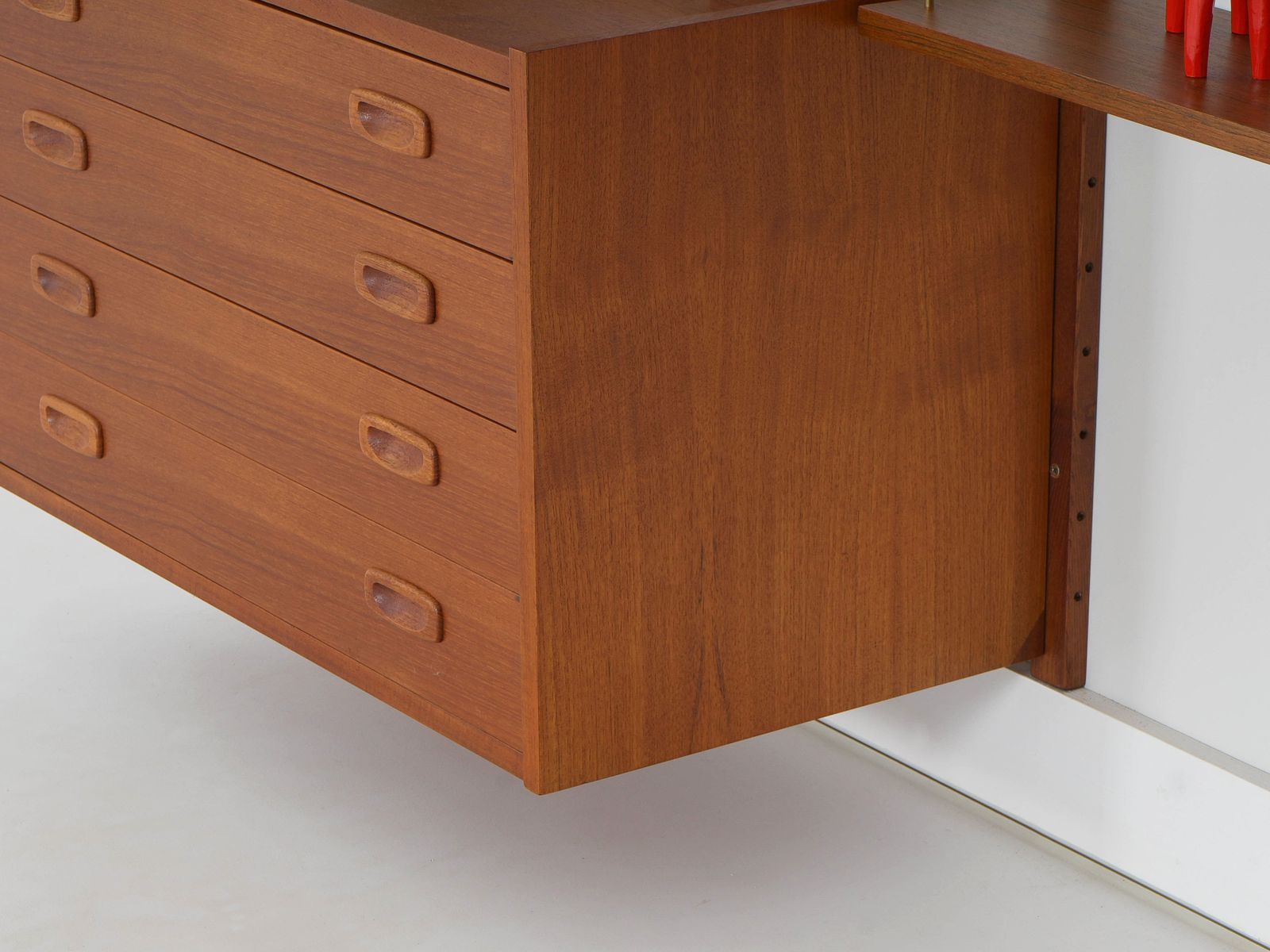 Furniture Teak Bookcase Ps System, Danish Design, 1960s, Manufactured By Randers Møbelfabrik photo