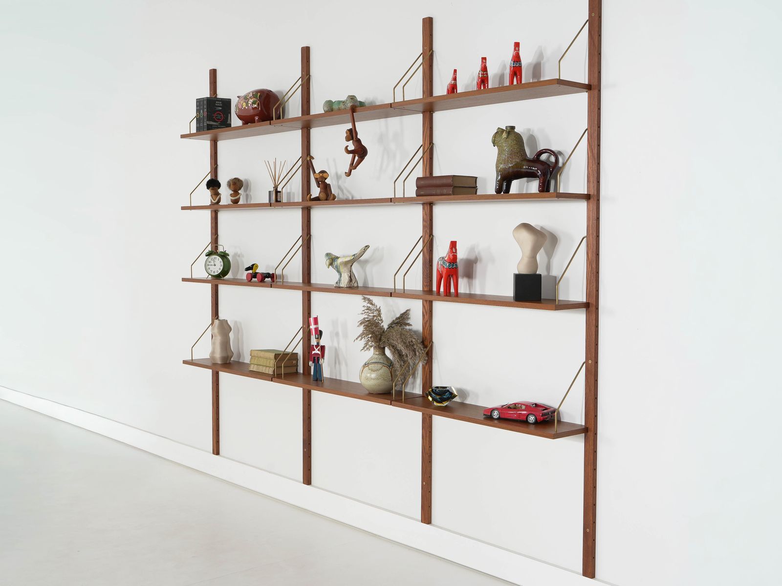 Teak Modular Shelving Unit, Danish Design, 1970s, Made In Denmark photo for sale