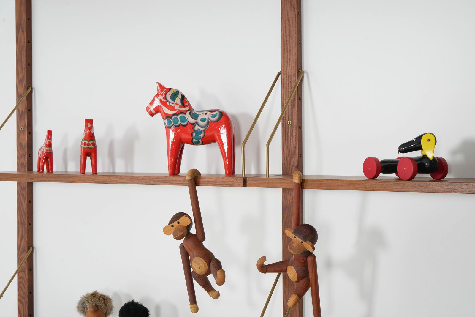 Teakhouten modulaire wandkast, Deens design, jaren 1970, gemaakt in Denemarken photo vinterior