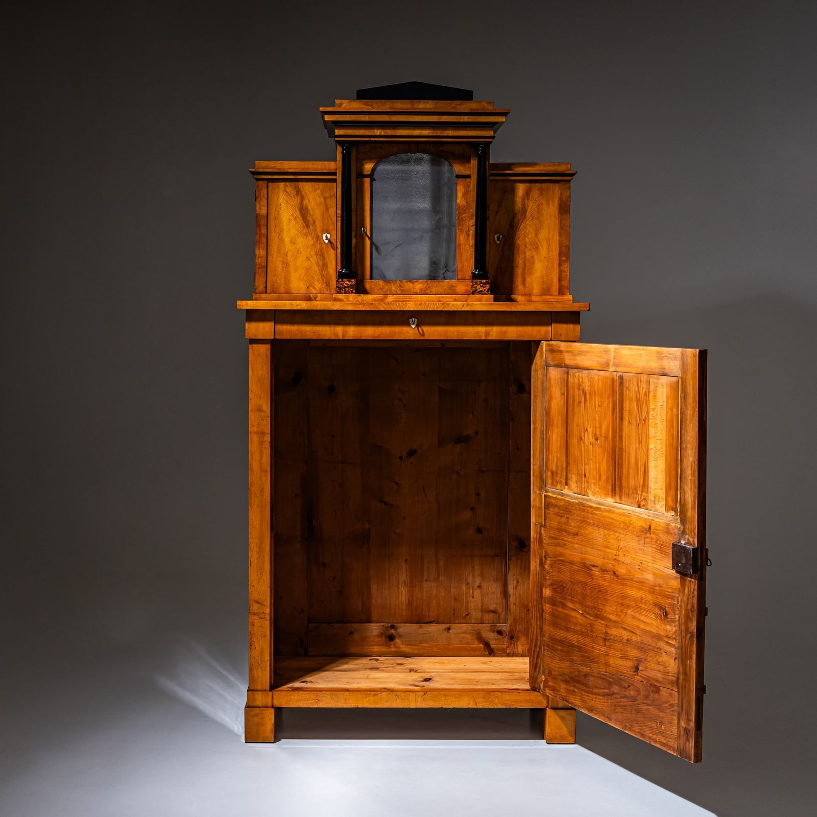 photo furniture Biedermeier Nep-Secretaire Kabinet, Duitsland, ca. 1820