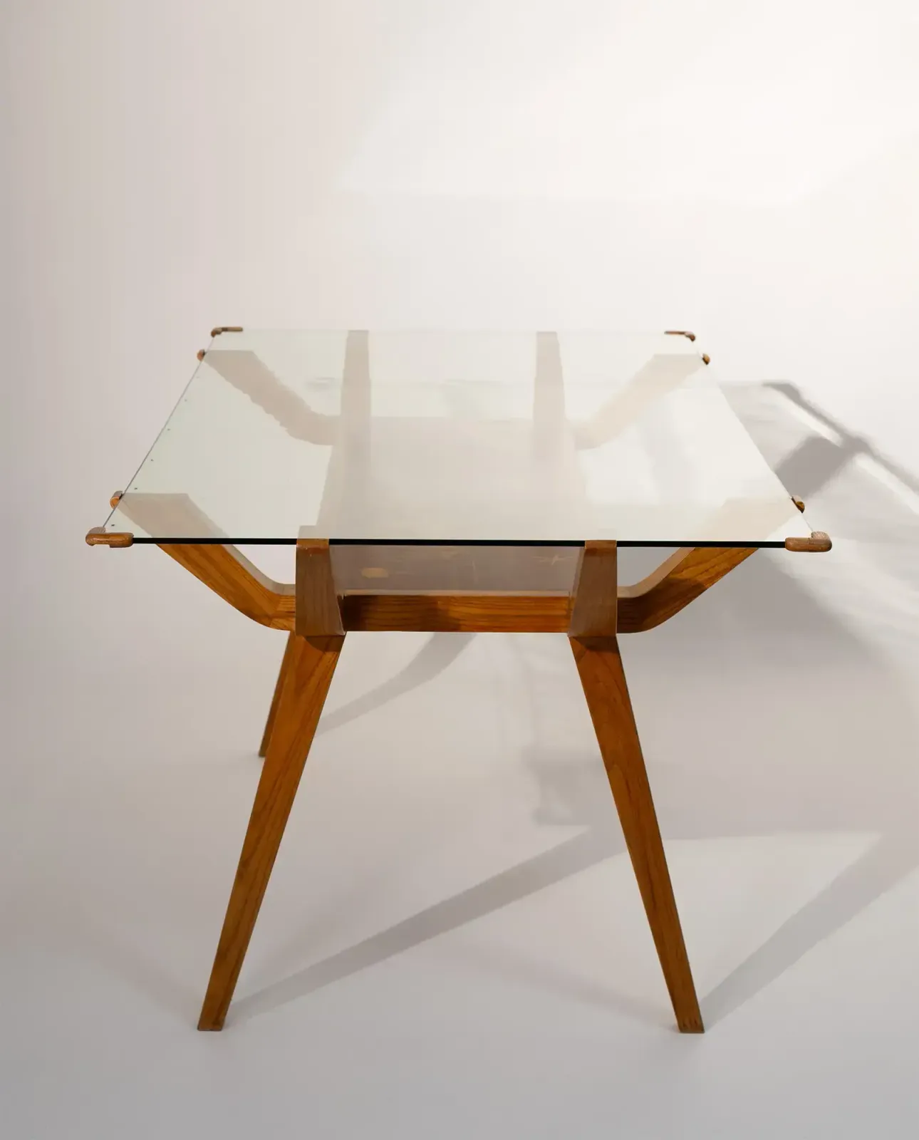 Italiaanse eettafel met houtinlegwerk, 1950 photo 5200.0