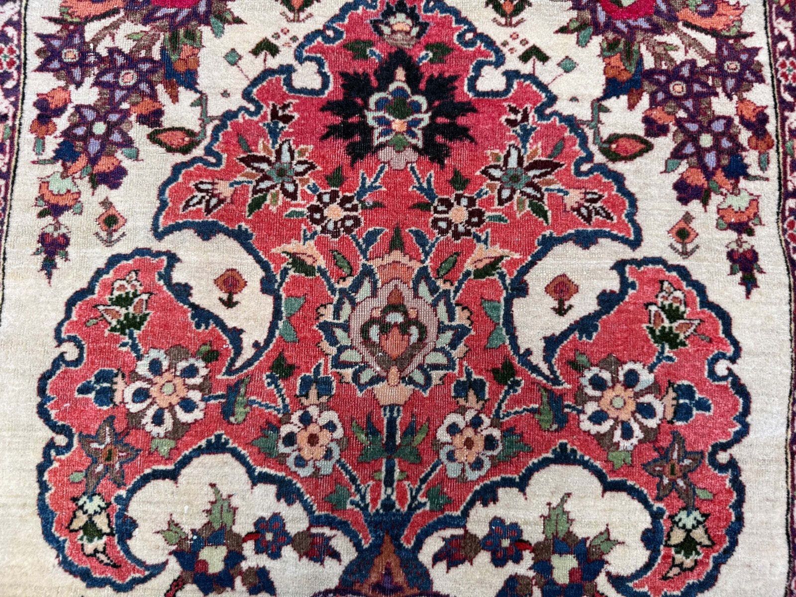 Vintage Tribal Rug 74x100 Cm, Medium, Tribal Oriental Carpet 2545 photo vintage