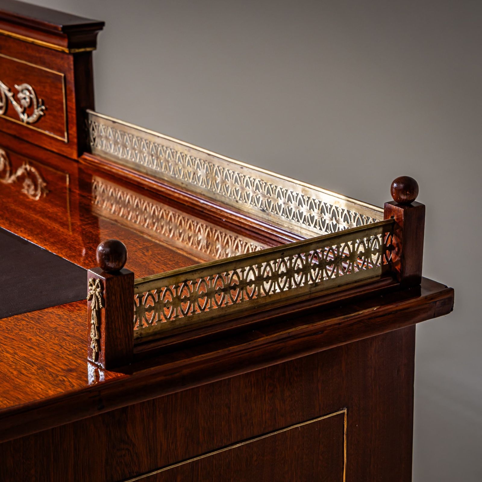 Empire stijl bureau, 19e eeuw photo for sale