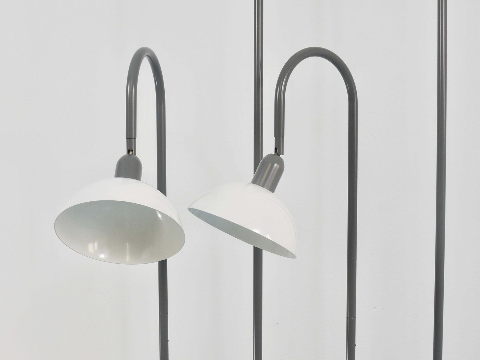 photo for sale 2 Postmodern 1980s Memphis Style Uplighter Floor Lamps, Torchiere, Italy, 1980s