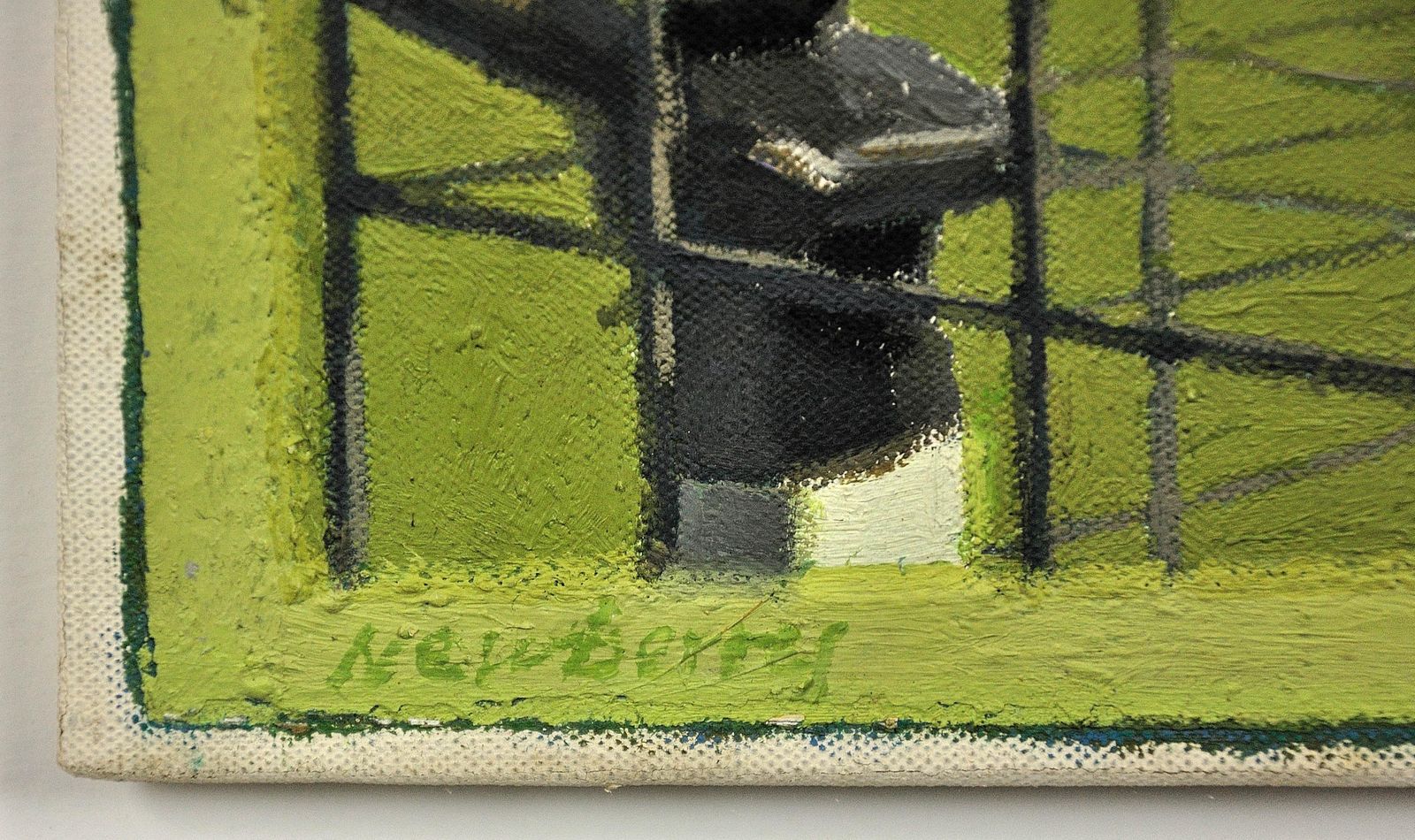 John Coverdale Newberry B.1934. English. The Climbers, 1970. Framed Mid 20th Century Postmodern Figuration Oil Painting. Ruskin School, Oxford. photo for sale