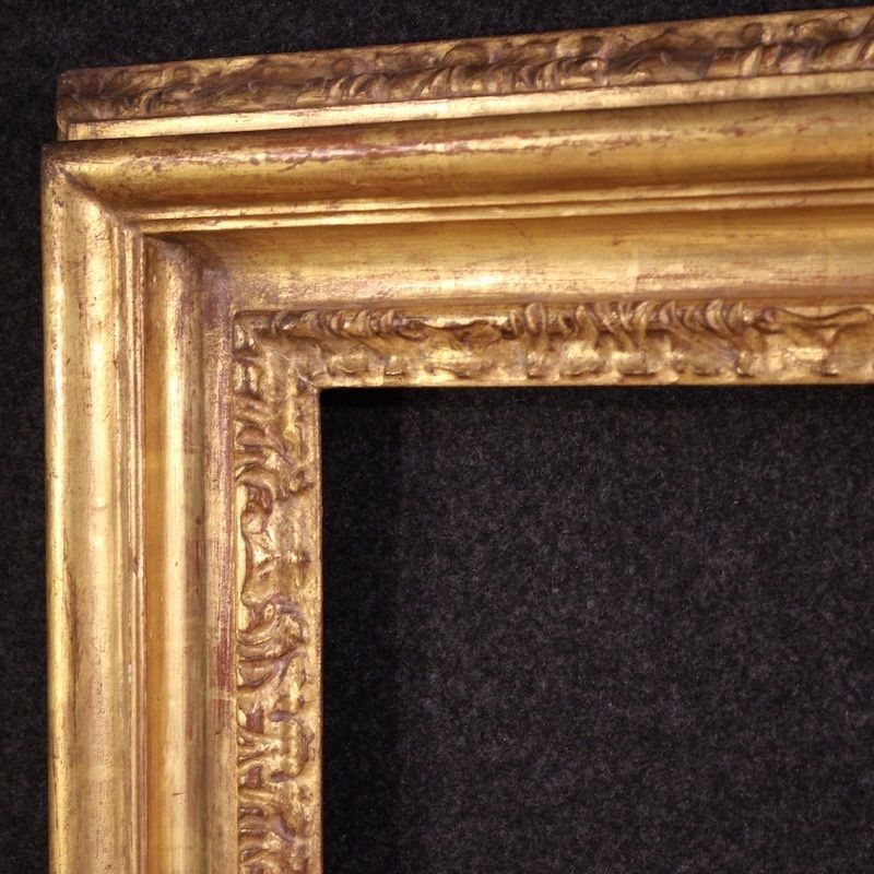 Woonaccessoires Grote vergulde lijst uit de 20e eeuw photo