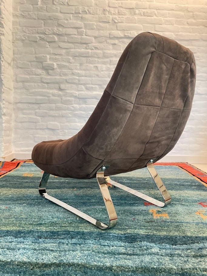 photo for sale Earth Chair And Ottoman By Percival Lafer 1970s Brazil