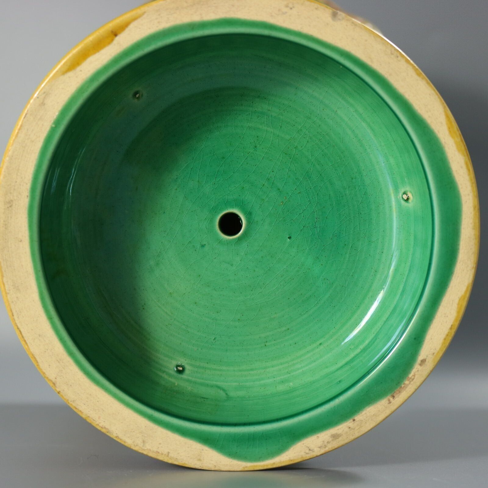 photo for sale Minton Majolica Putti Comport, 19e eeuw