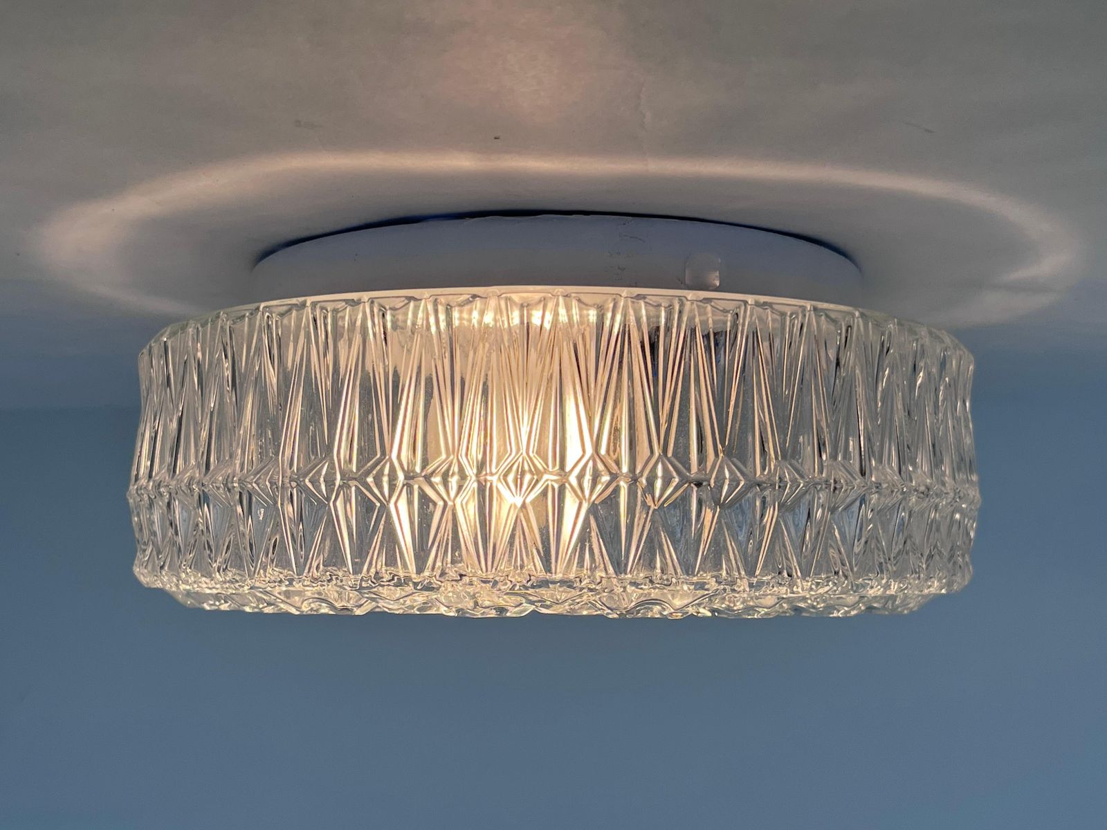Design mid-century wand- of plafondlamp, plafondlamp opbouw, jaren 1970   4 stuks beschikbaar photo furniture
