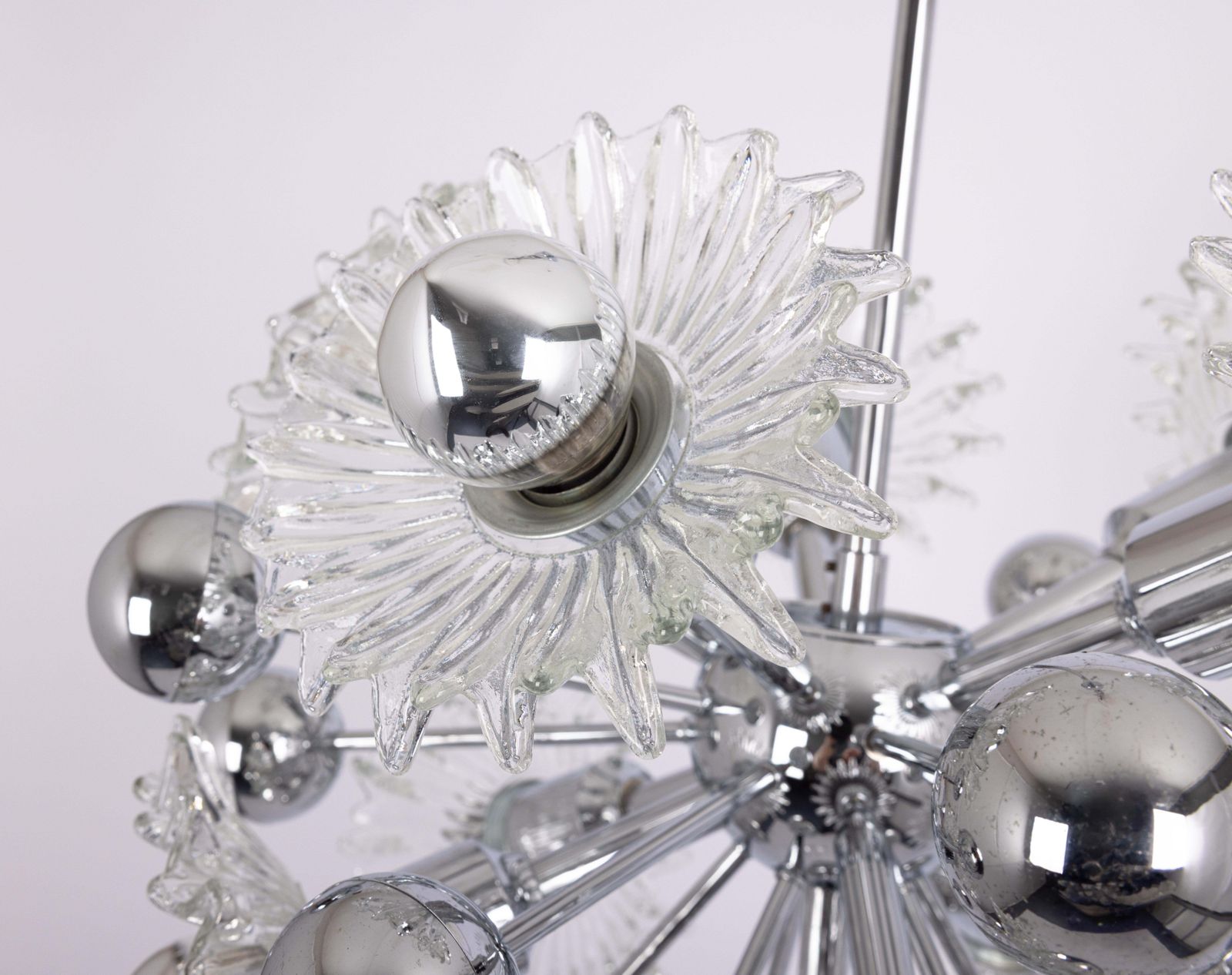Mid-Century Sputnik Hanglamp van Doria, Duitsland, jaren 1970 photo buy