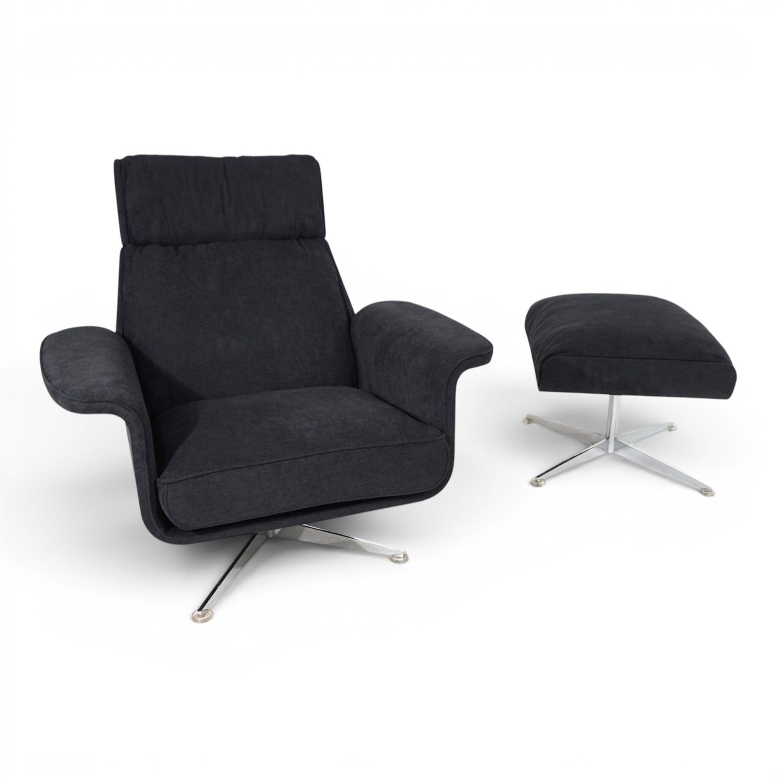 Kaufeld Siesta 62 Lounge Chair door Jacques Brule, 1960 photo for sale