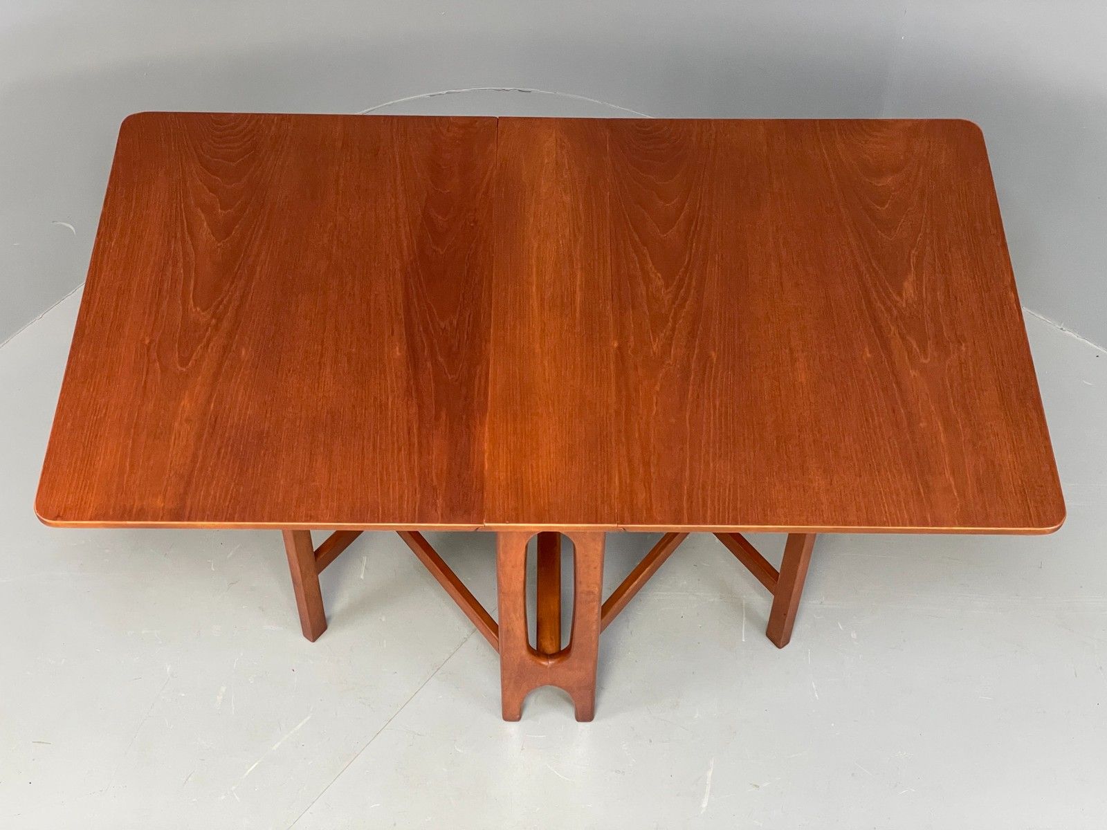 Vintage Teak Dropleaf Table By Jentique 1960s Mid Century Retro Eb12502 photo for sale