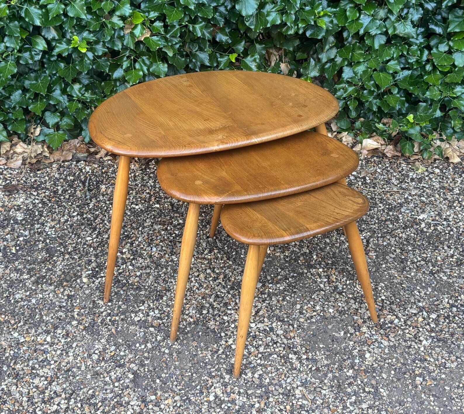 Pebble Nest Of Tables By Lucian Ercolani For Ercol photo buy