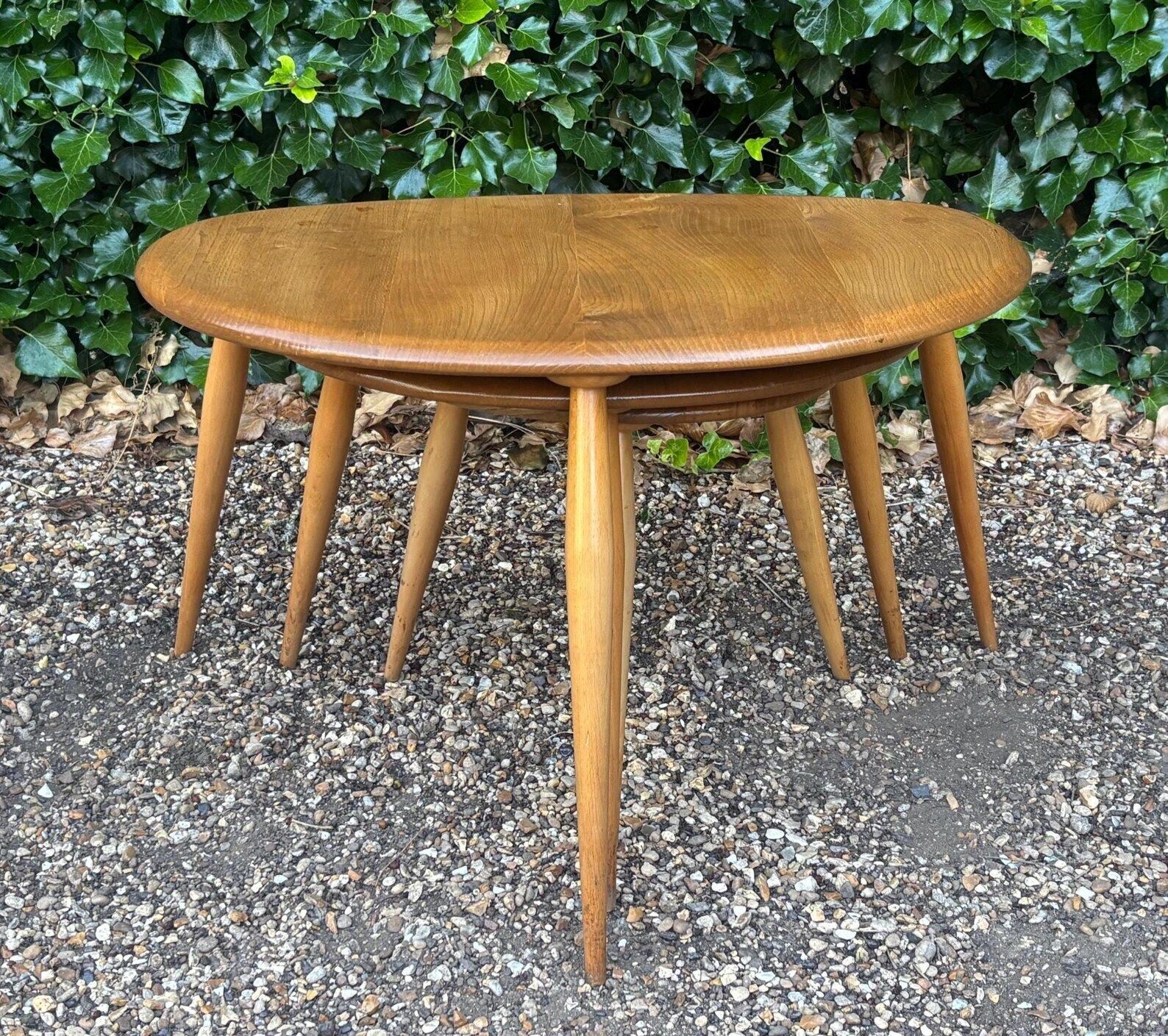 540.0 Pebble Nest Of Tables By Lucian Ercolani For Ercol photo