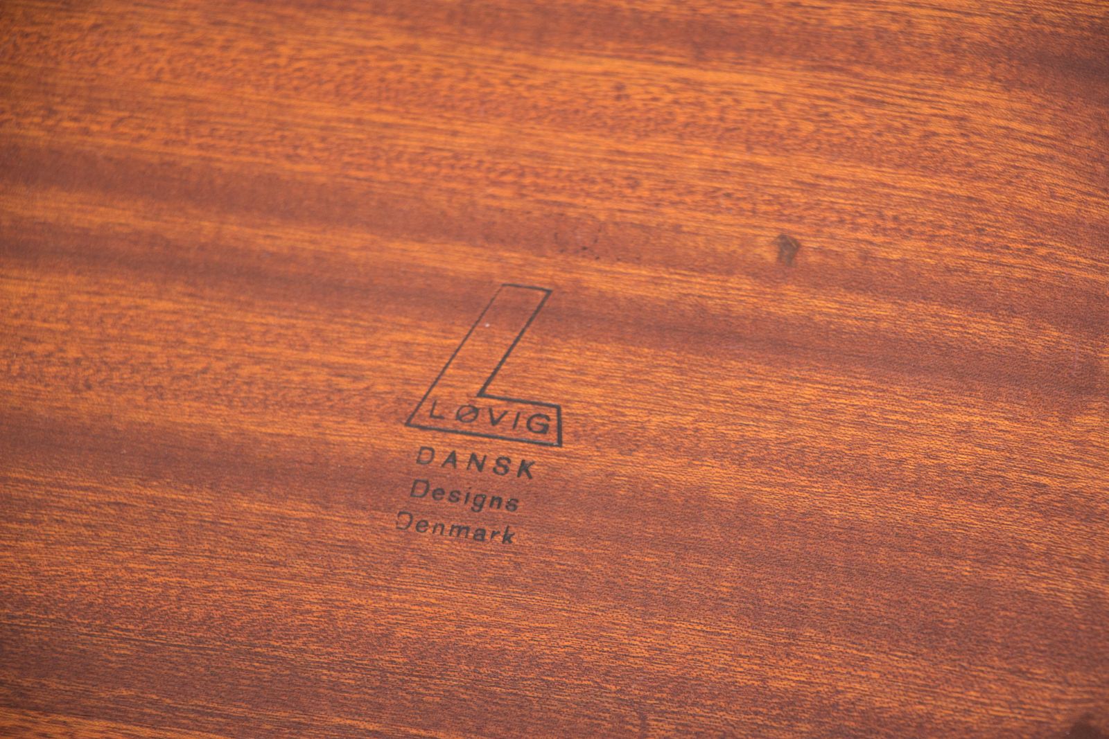 Grande table basse danoise en teck, par Peter Lovig Nielsen, 1960. photo vintage