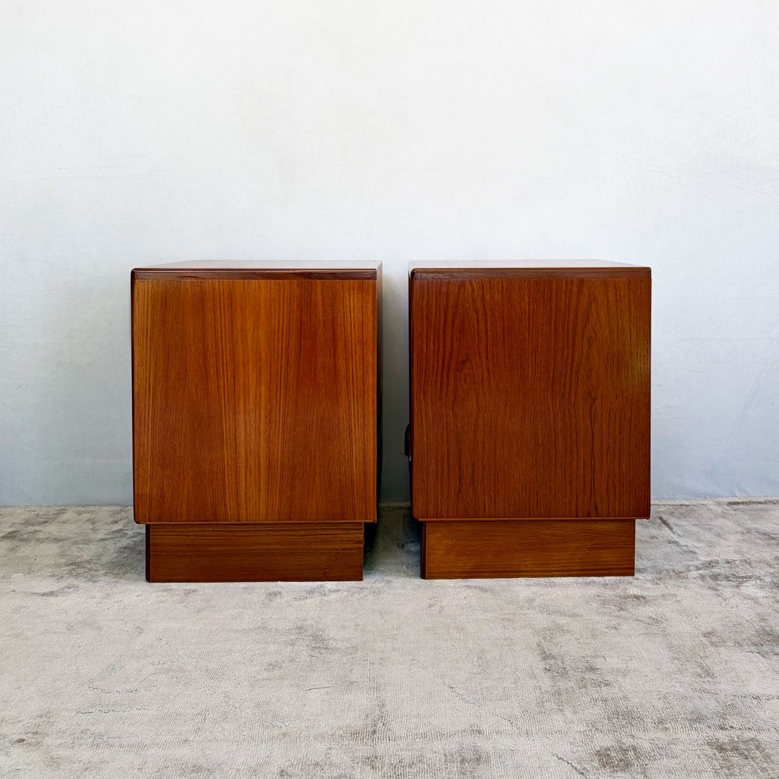 Pair Of G Plan Fresco Teak Bedside Cabinets photo vintage