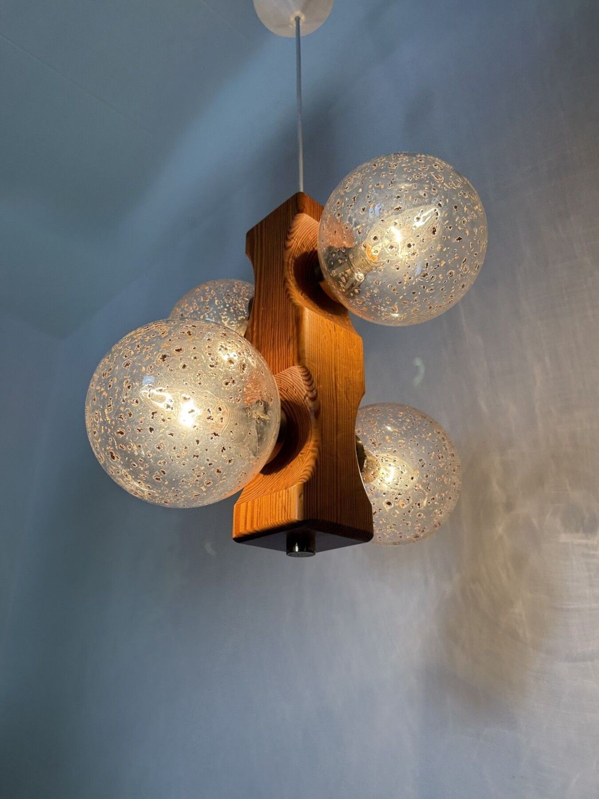 Mid-Century Design Temde Leuchten Hanglamp, jaren 1970 photo vinterior