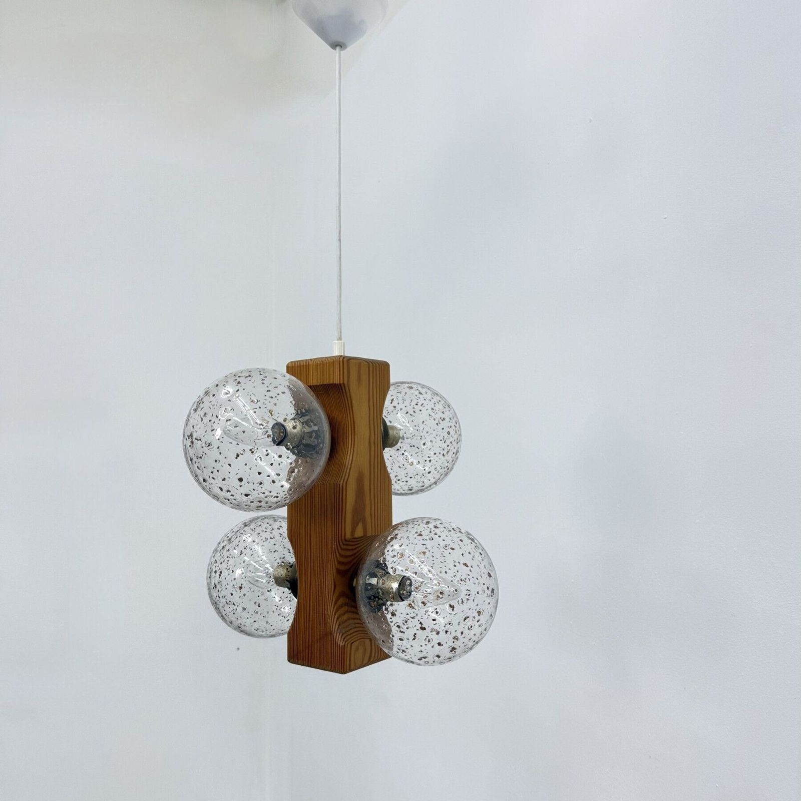 photo vintage Mid Century Design Temde Leuchten Pendant Lamp , 1970s