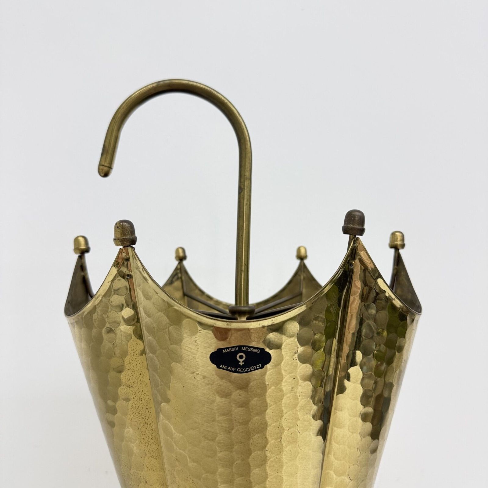 photo for sale Mid-Century Design Messing Paraplubak, jaren 1970