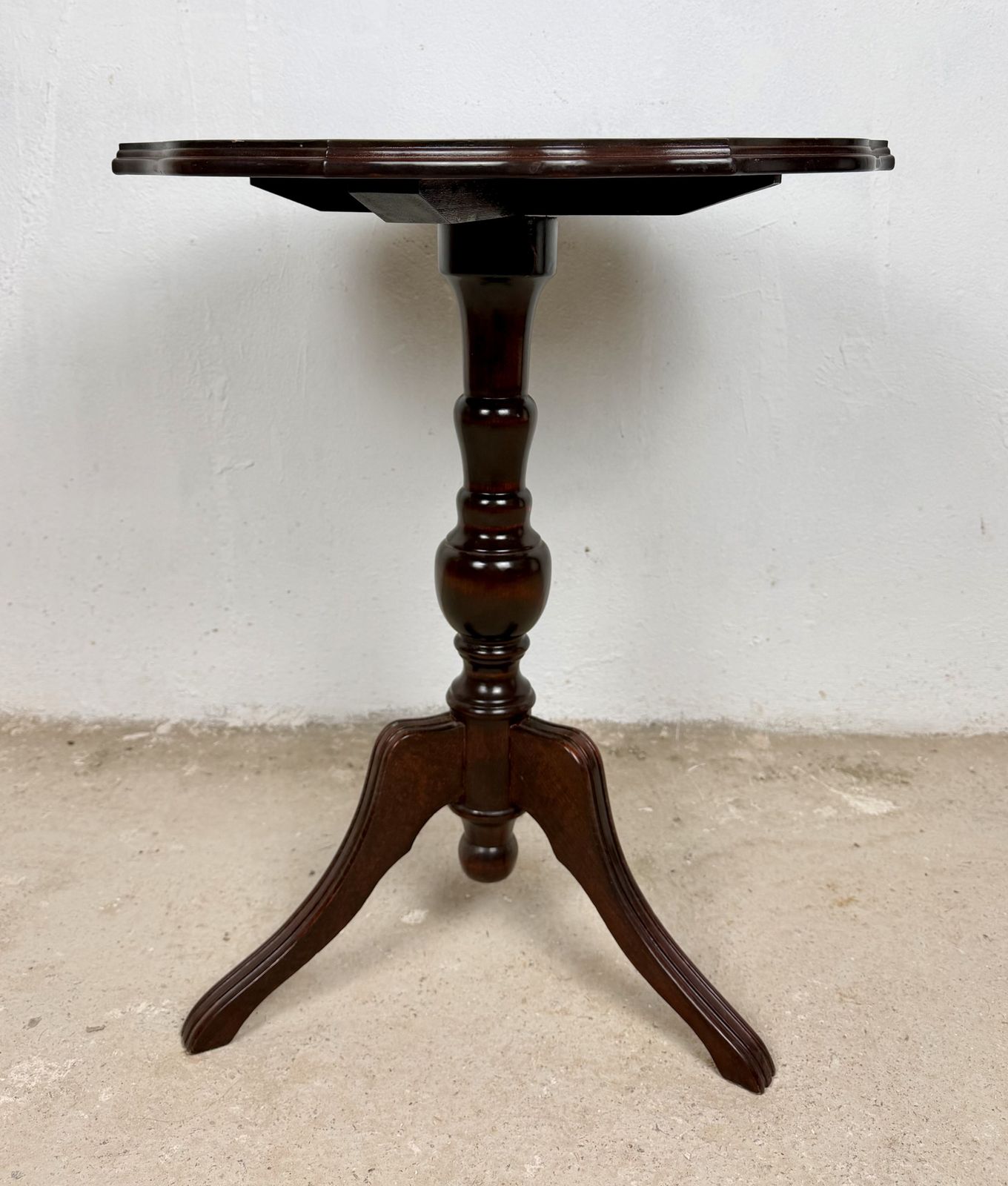 English Tilt Top Side Table, Mid 20th Century photo buy
