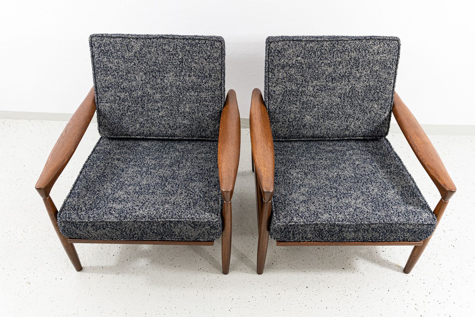 photo vinterior Mid-Century Modern fauteuils "Kolding" van Erik Wørts voor IKEA, jaren 1960, set van 2
