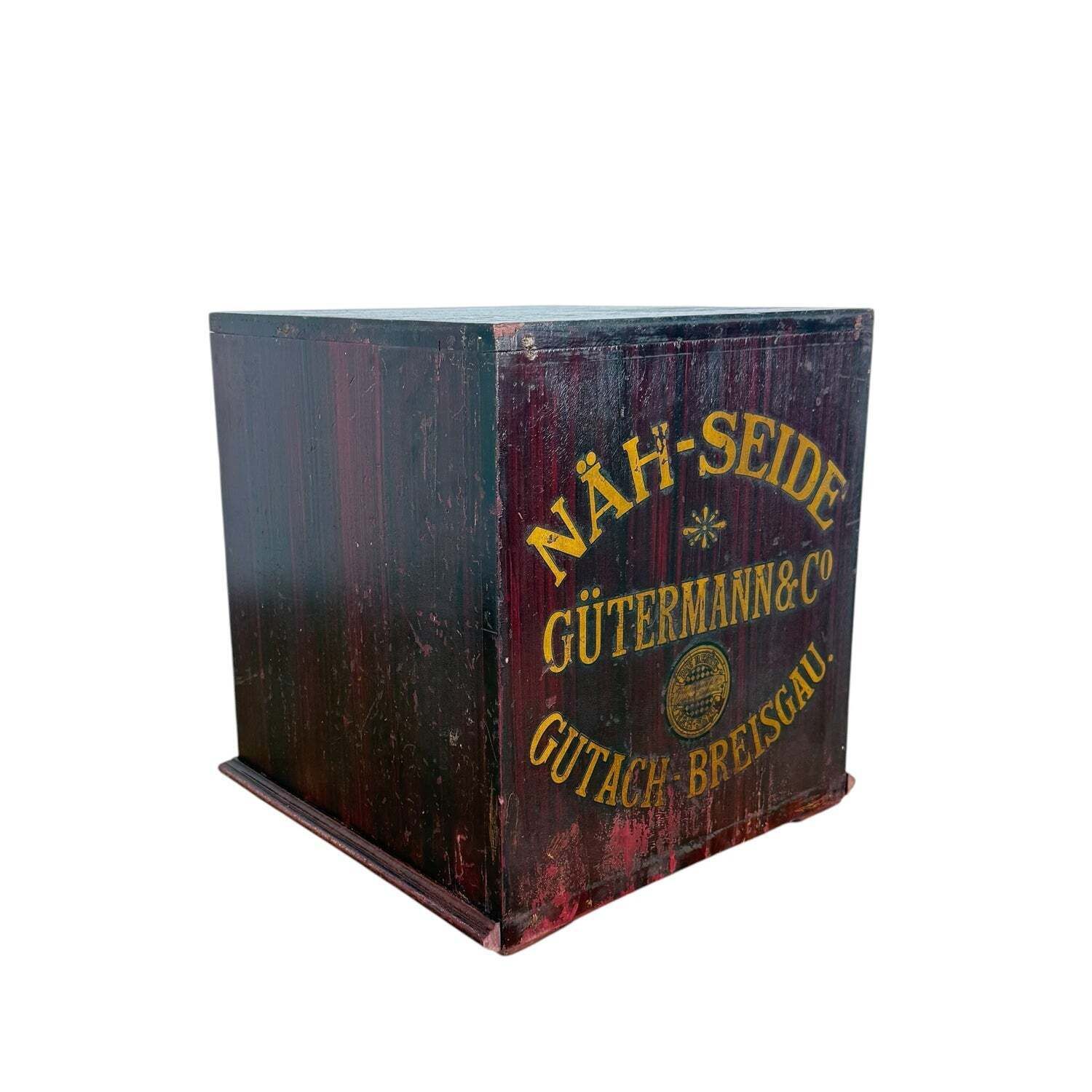 Antique Gütermann Thread Cabinet With Drawers photo for sale