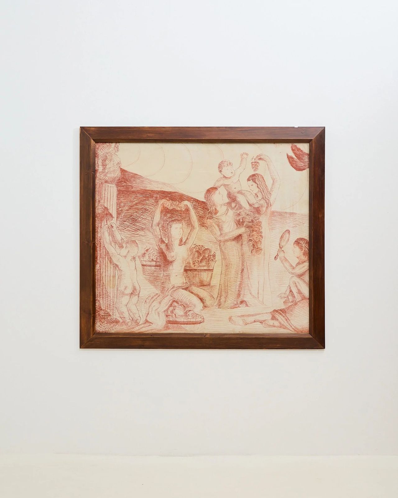Neoklassiek fresco, jaren 1940