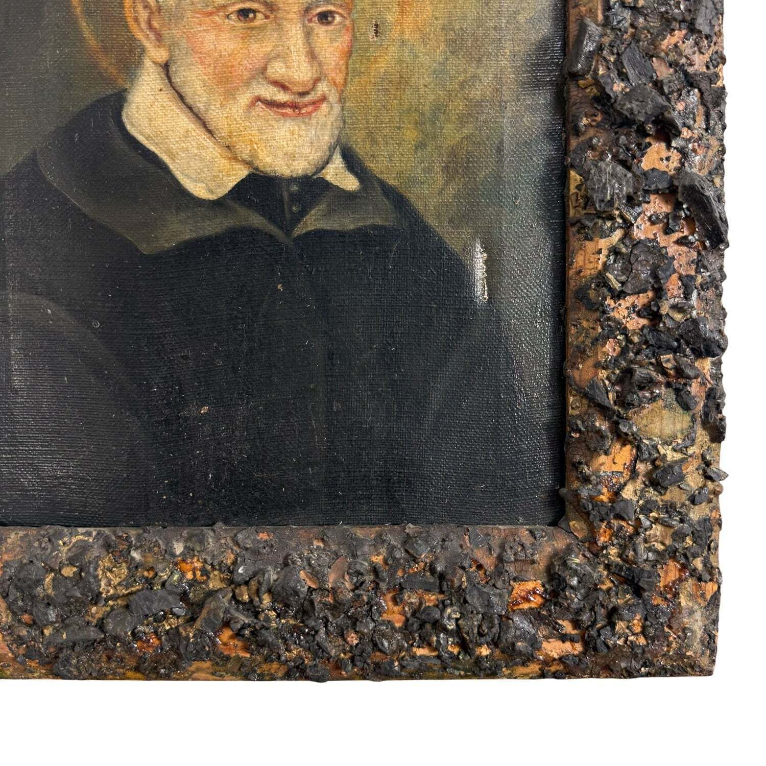 Saint Vincent De Paul Portret Olieverf Op Doek (7) photo 292.0