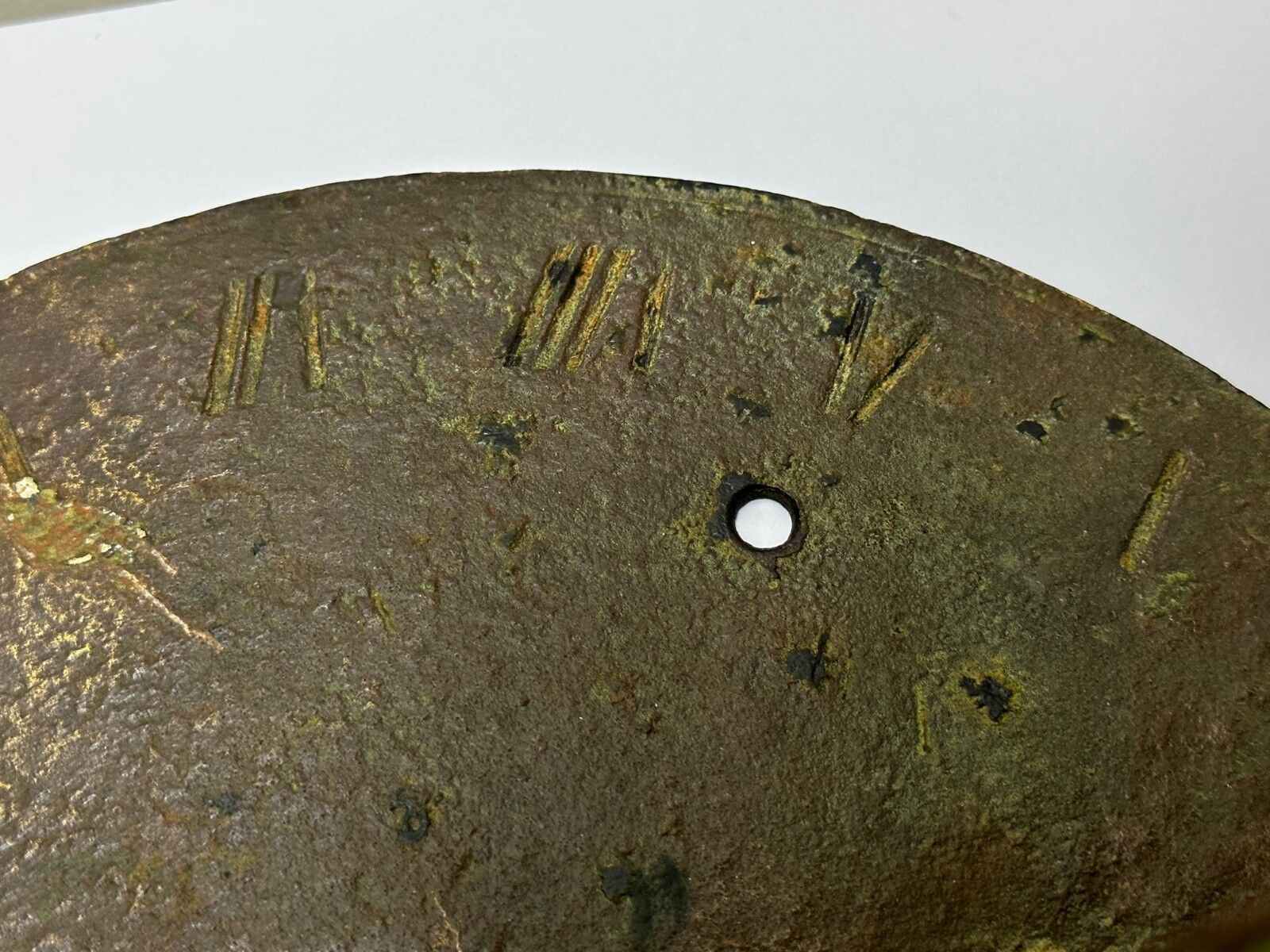 2000.0 Bronzen Georgische tuinzonnewijzer met gnomon photo