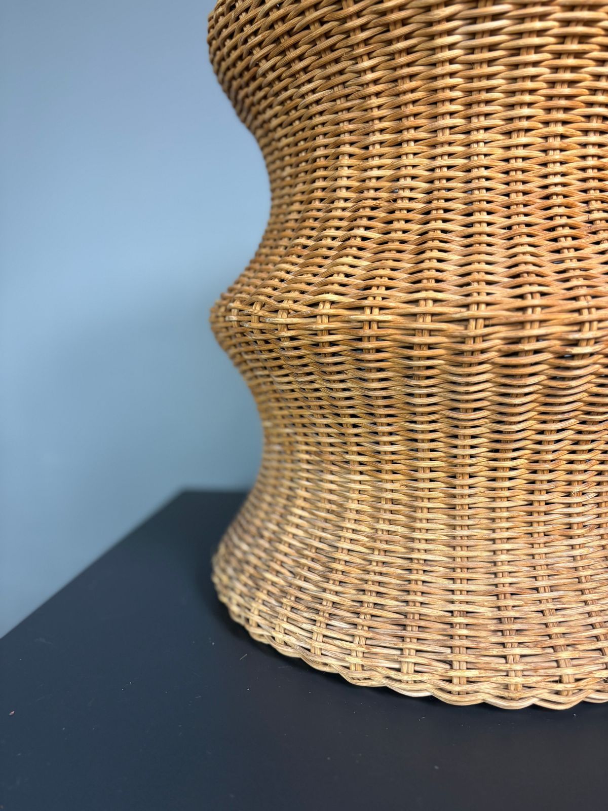 Rattan Juttu Mushroom Stool By Eero Aarnio For Artek, Finland, 1960s photo Furniture