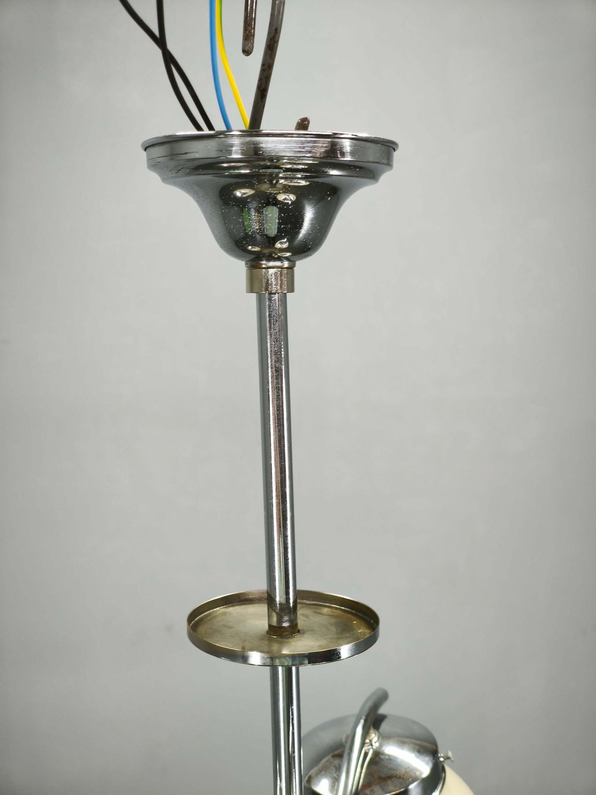 Art Deco Champagneglazen Kroonluchter, Tsjecho-Slowakije jaren 1930 photo buy