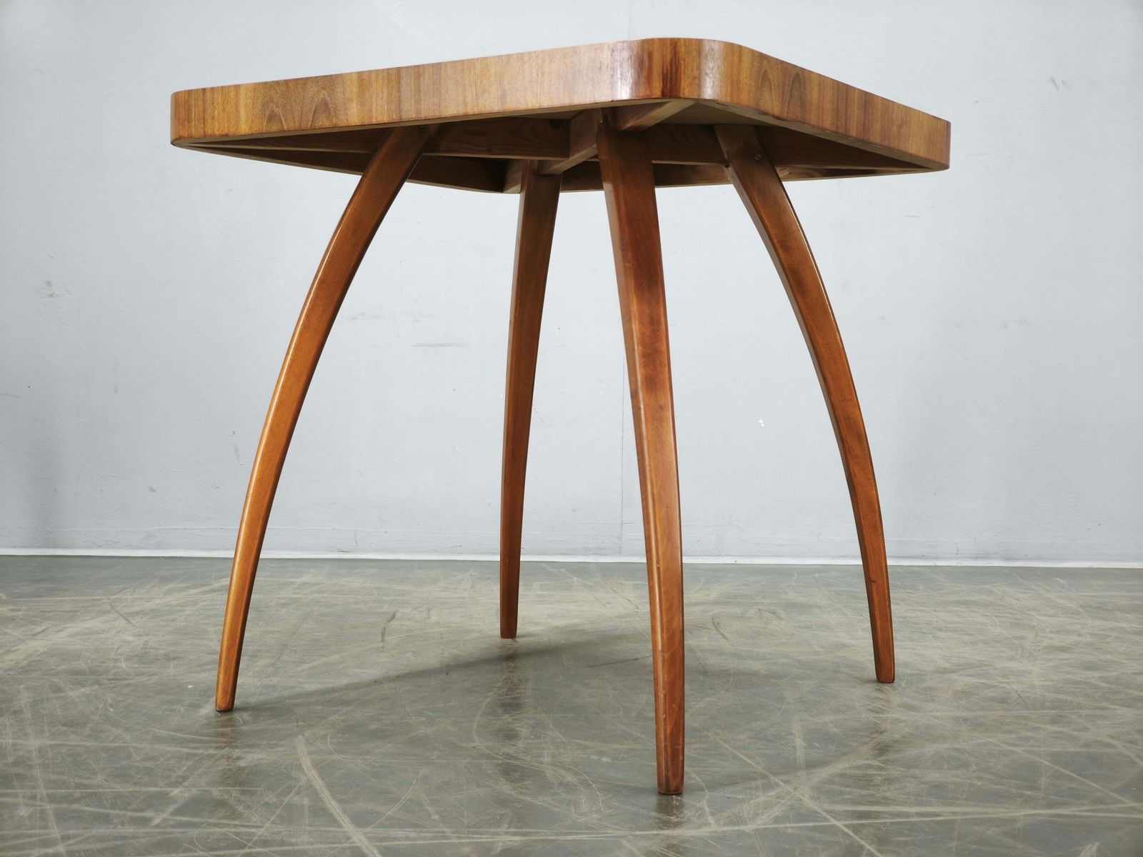 Spider Side Table By Jindřich Halabala, Czechoslovakia, 1960s photo vintage