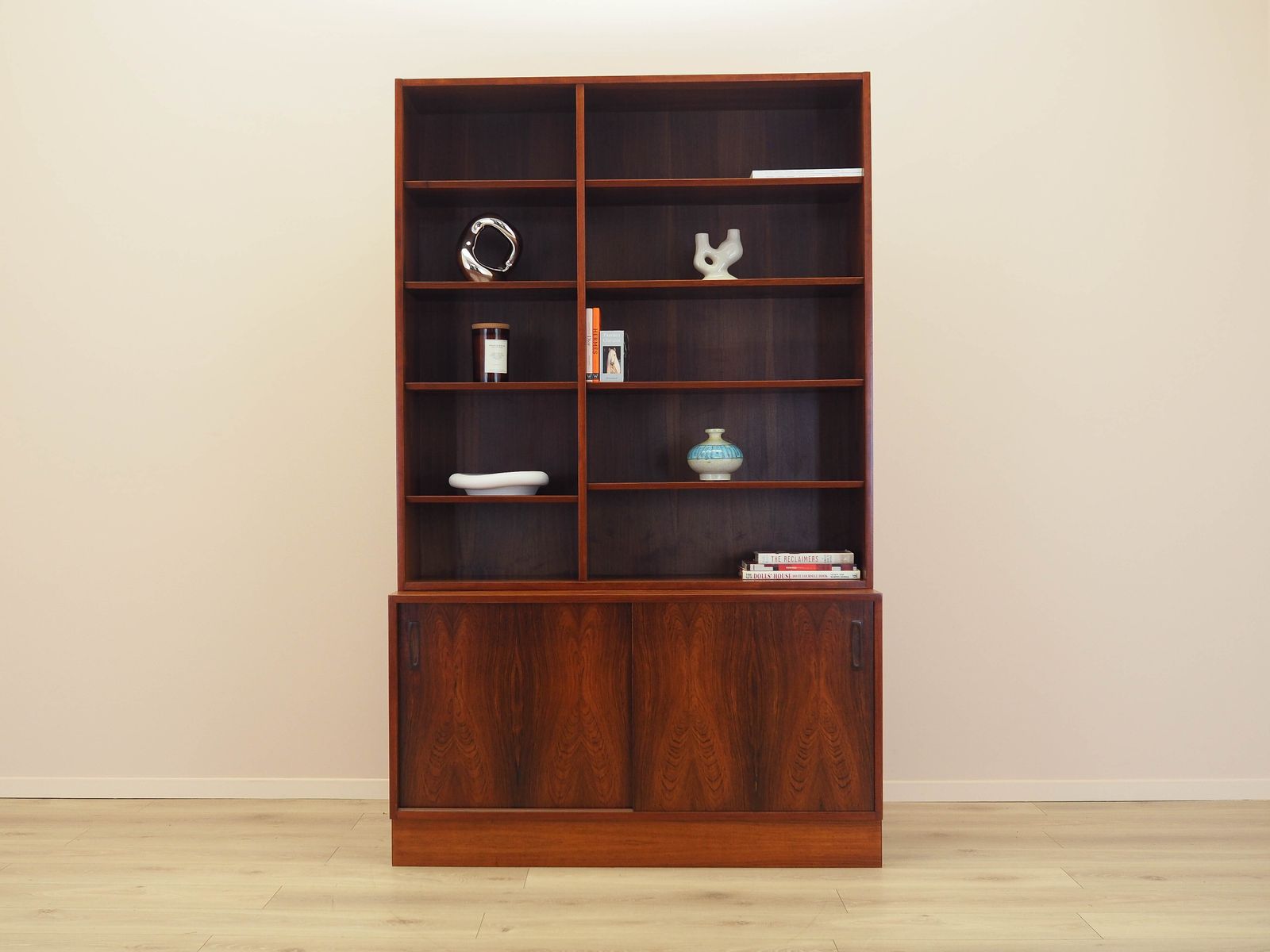 Vintage Bookcase, Danish Design, 1970s, Manufactured By Hundevad photo for sale