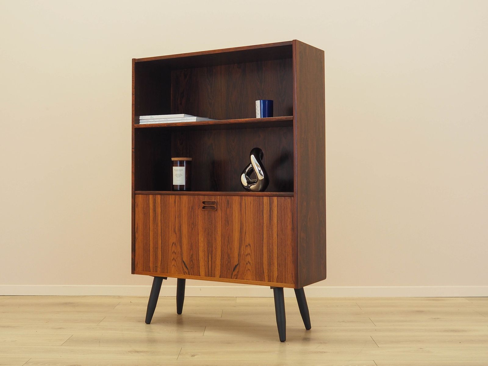 Vintage boekenkast, Deens design, jaren 1970, gemaakt in Denemarken photo 739.0
