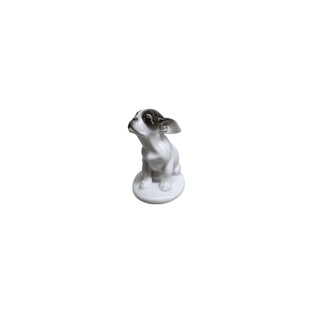 Bouledogue français en porcelaine Rosenthal, années 1920 photo for sale